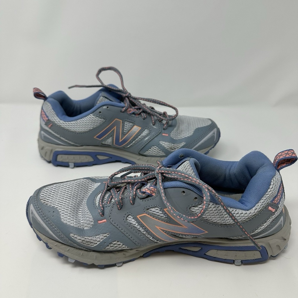 👟 New Balance 412 v3 Trail Running  Shoe Sneaker Womens  Size 10 Gray Blue - Picture 3 of 7